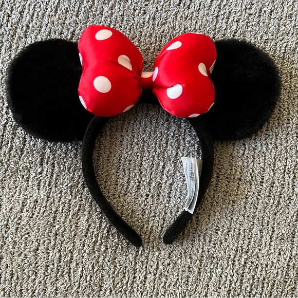 Disney Parks Original Minnie Mouse fuzzy ears - Picture 1 of 3